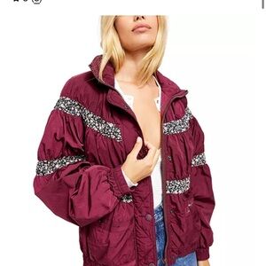 Free People On My Mind Bomber Jacket size xs